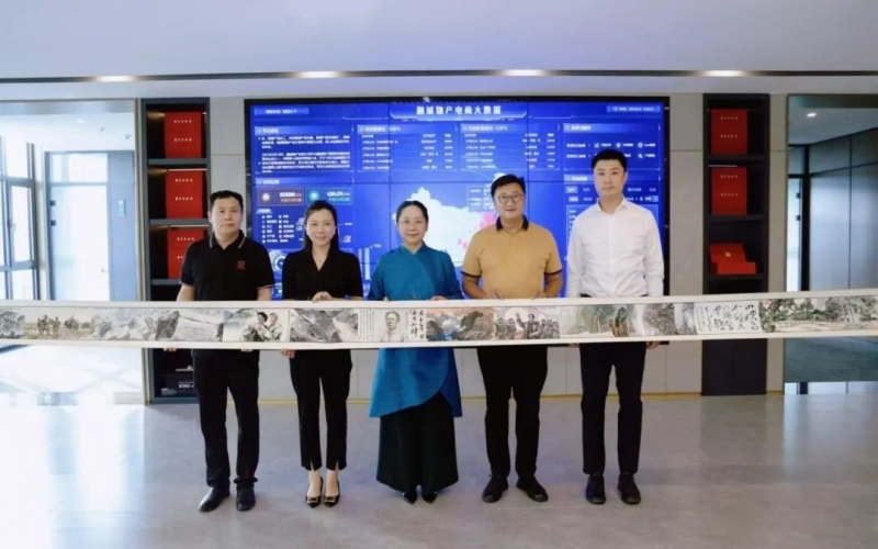 共促新時(shí)代婦女事業(yè)發(fā)展，張榮華主席與中國(guó)婦女人才網(wǎng)領(lǐng)導(dǎo)交流洽談